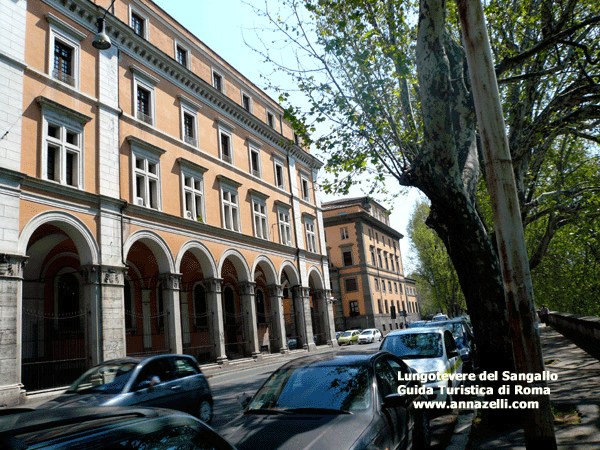 lungotevere del sangallo di roma