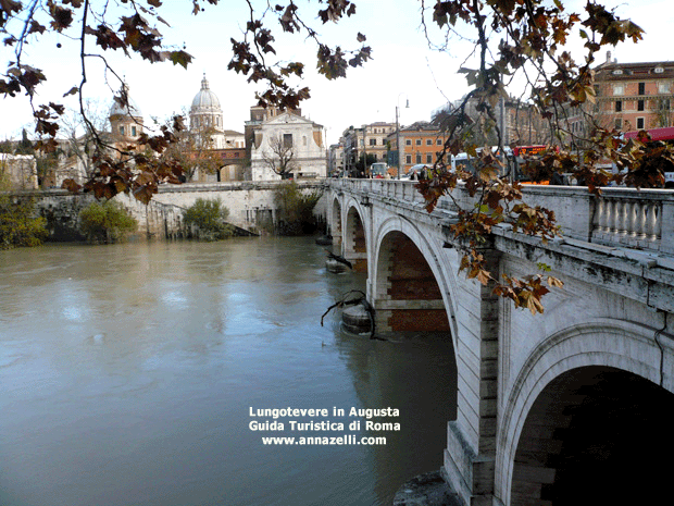 lungotevere in augusta e ponte cavour (roma)