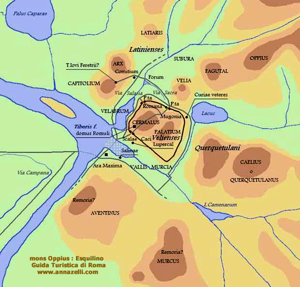 mons oppius colle esquilino roma