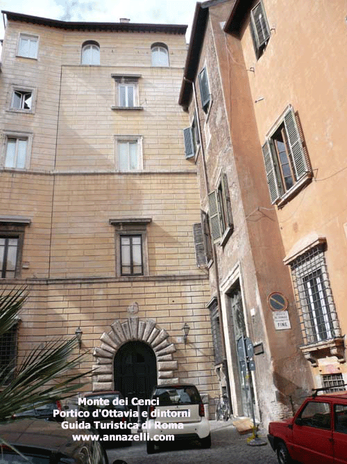 monte dei cenci portico d'ottavia e dintorni roma