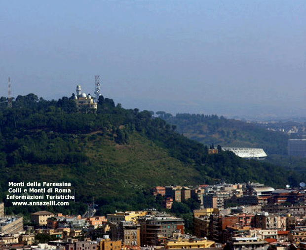 monti della farnesina colli e monti di roma