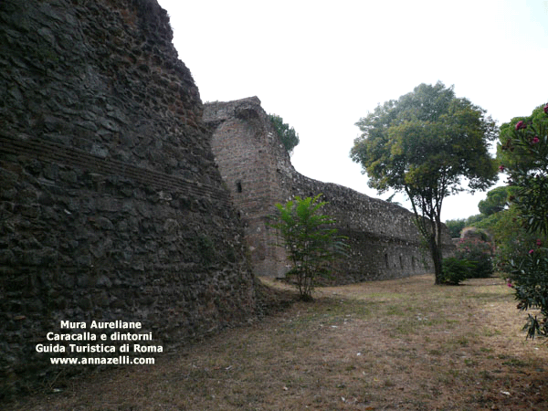 mura aureliane caracalla e dintorni