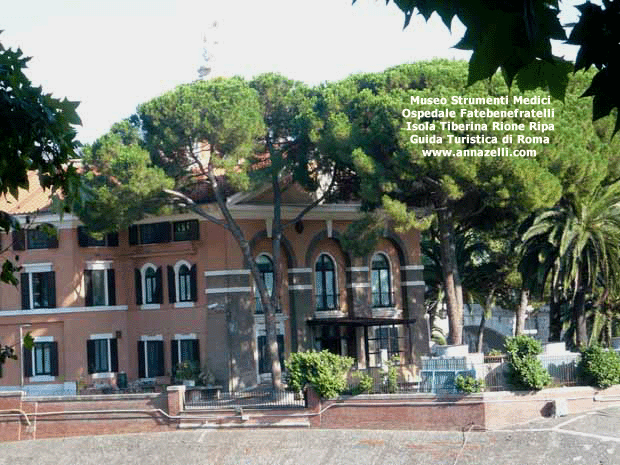 museo strumenti medici ospedale fatebenefratelli isola tiberina roma