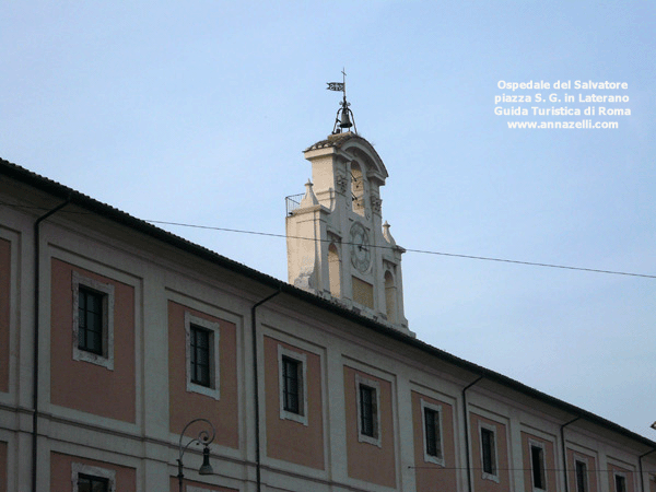 ospedale del salvatore in laterano dettaglio, roma