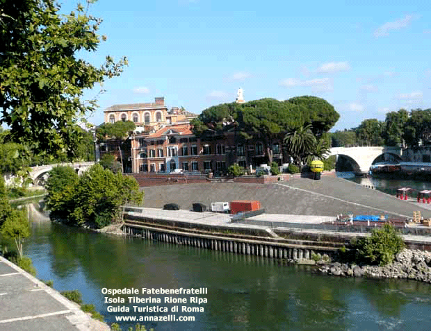 ospedale fatebenefratelli isola tiberina roma