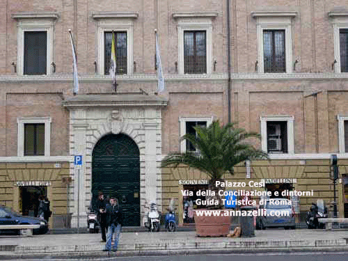 palazzo cesi via della conciliazione e dintorni roma