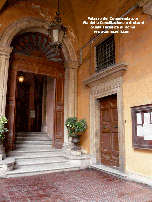 palazzo del commendatore via della conciliazione e dintorni roma