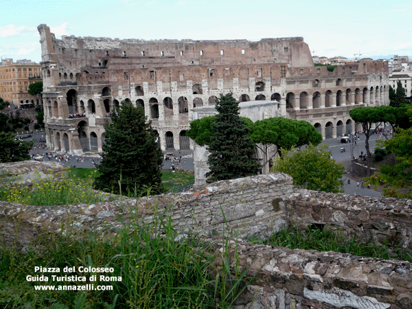 piazza del colosseo a roma