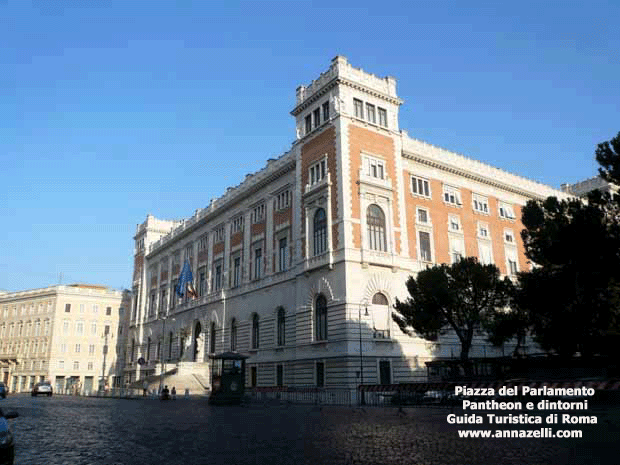 piazza del parlamento pantheon e dintorni roma