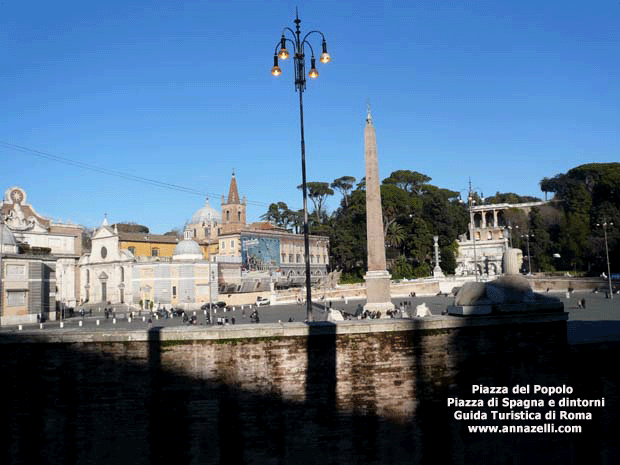 piazza del popolo piazza di spagna e dintorni roma