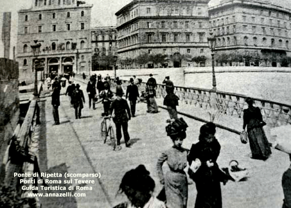 ponte di ripetta roma scomparso