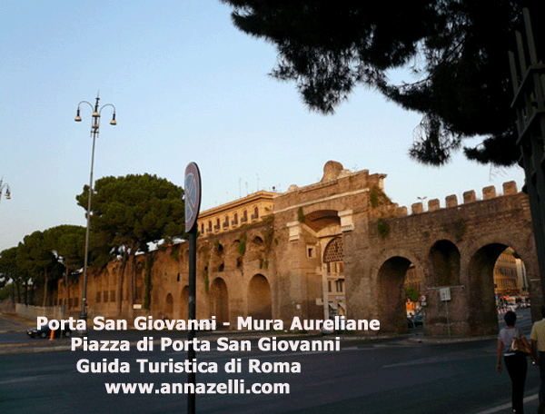 porta san giovanni in laterano, roma