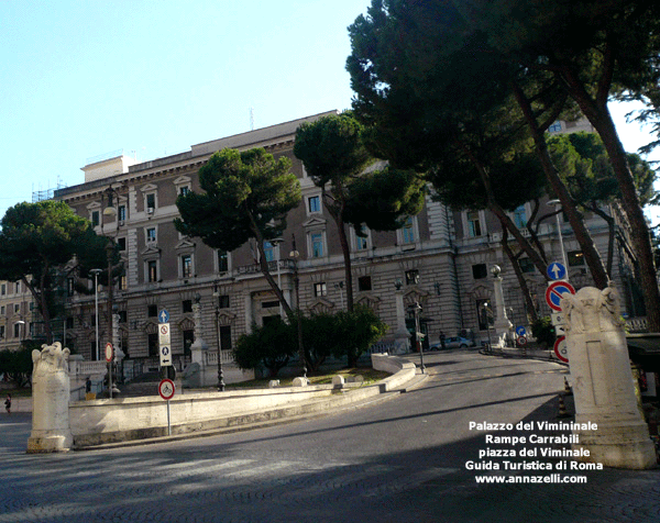 rampe carrabili palazzo del viminale roma