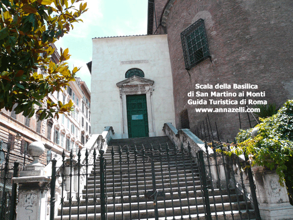 scala basilica san martino ai monti roma