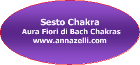 SESTO CHAKRA AURA FIORI DI BACH CHAKRAS FLORITERAPIA