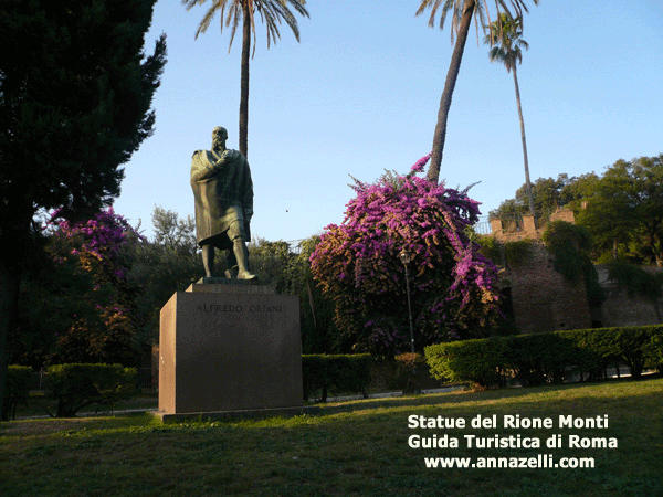 statue del rione monti (roma)