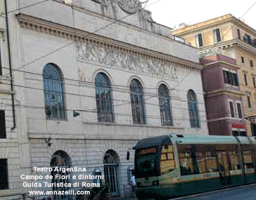 teatro argentina campo de fiori e dintorni (roma)