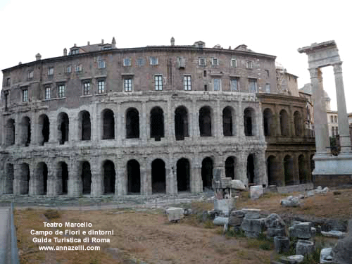 teatro marcello campo de fiori e dintorni (roma)