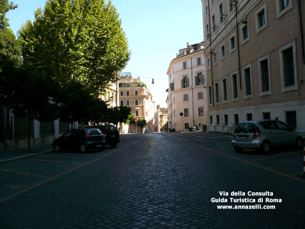 via della consulta roma