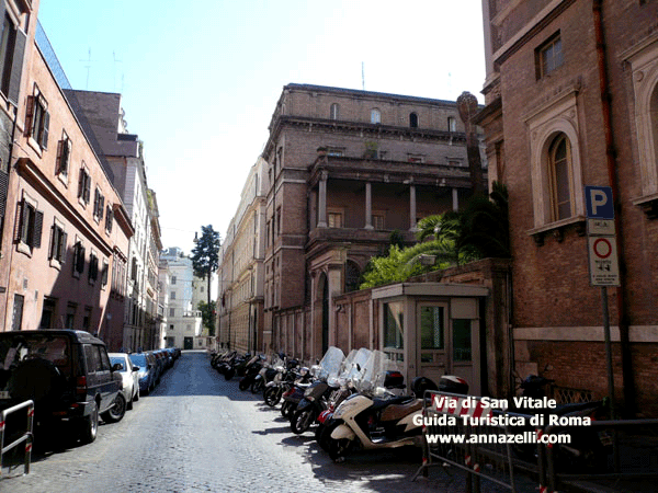 via di san vitale roma