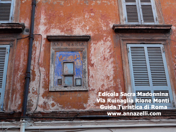 via ruinaglia, madonnina, roma