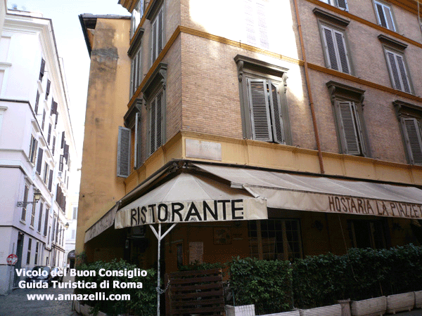 vicolo del buon consiglio roma