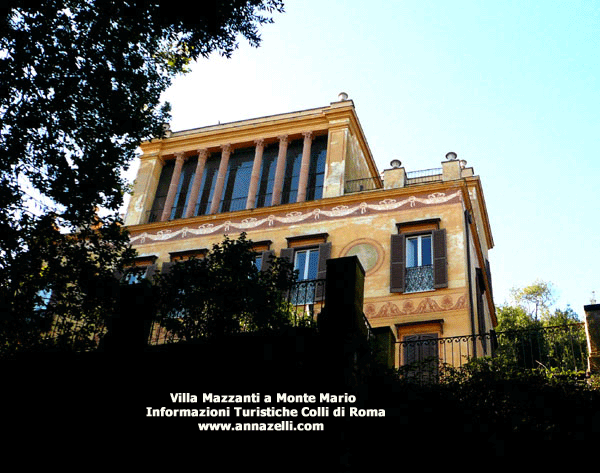 villa mazzanti a monte mario (roma)