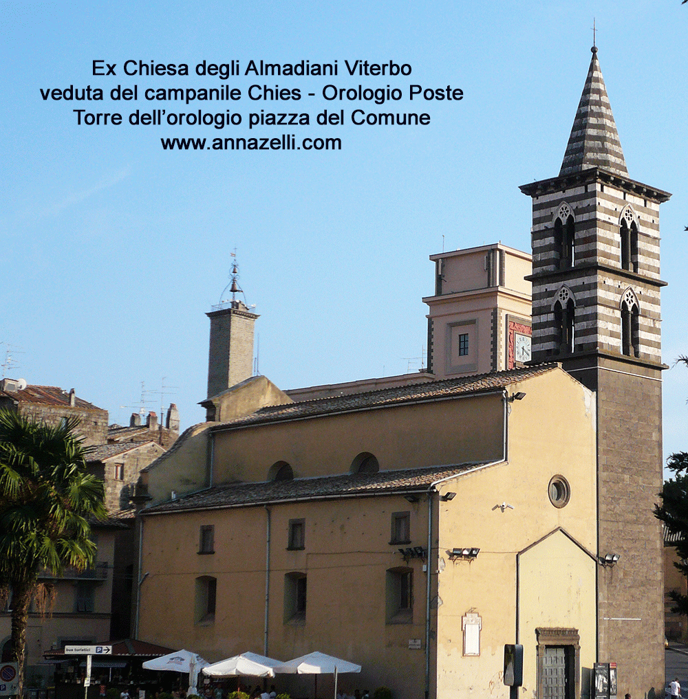 ex chiesa degli almadiani piazza dei caduti viterbo