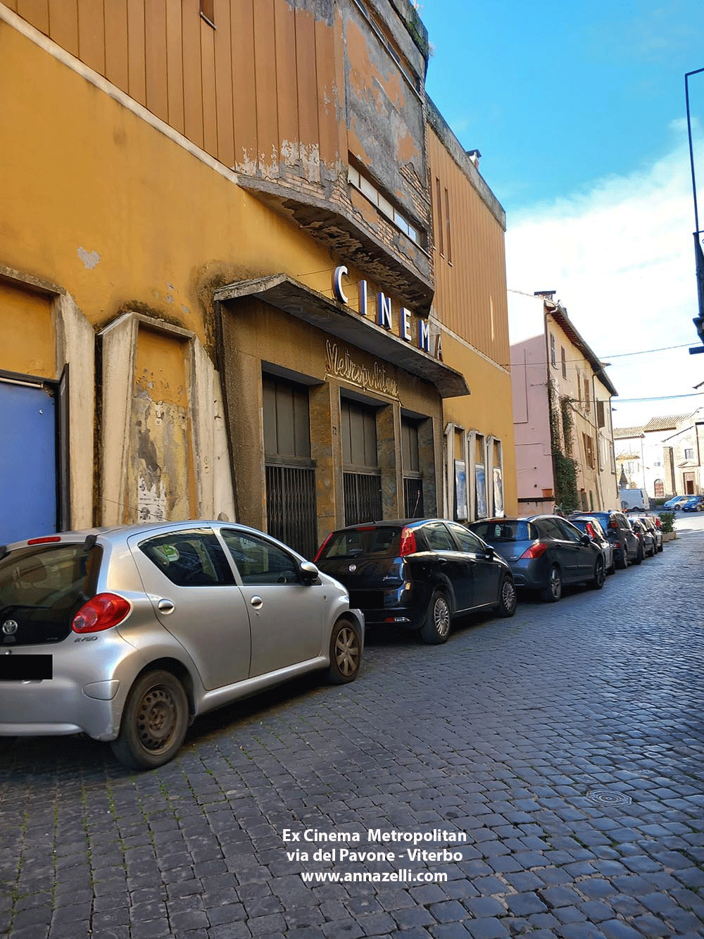 ex cinema metropolita viterbo centro storico info e foto anna zelli