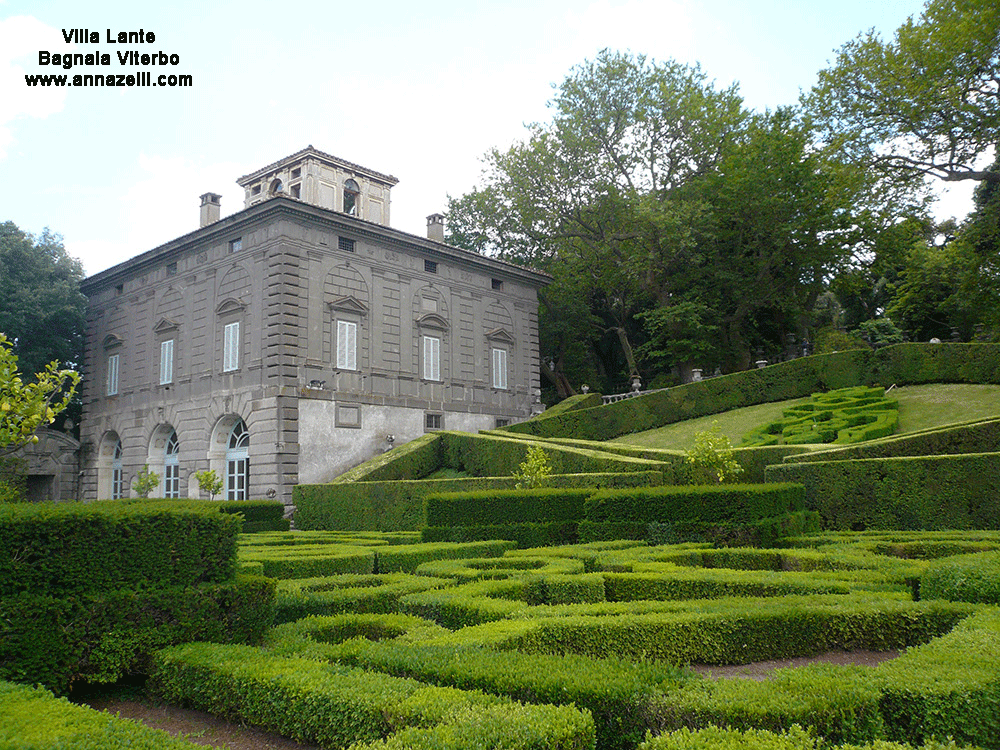 villa lante bagnaia viterbo info e foto anna zelli