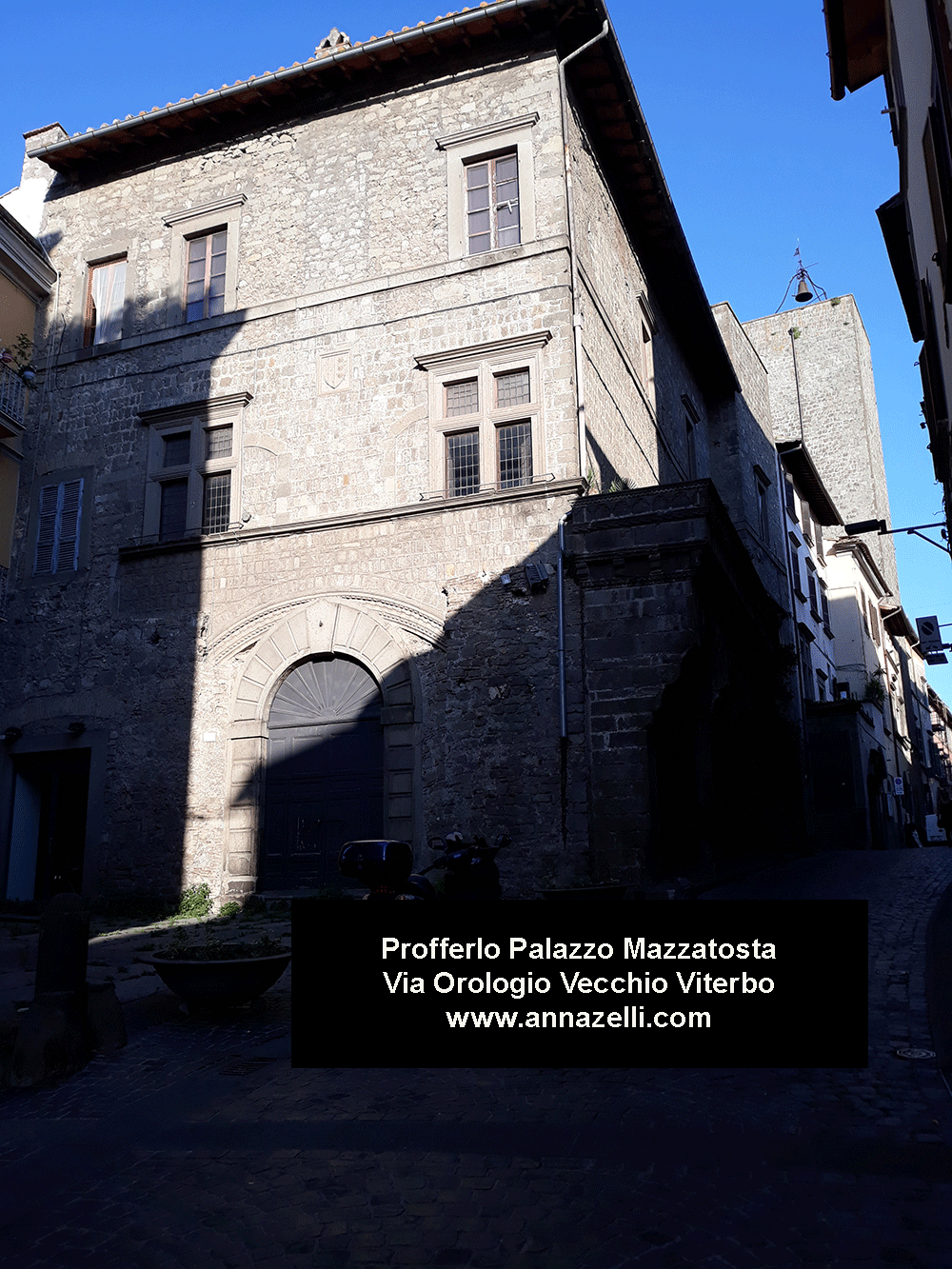 profferlo palazzo mazzatosta viterbo centro storico info foto anna zelli