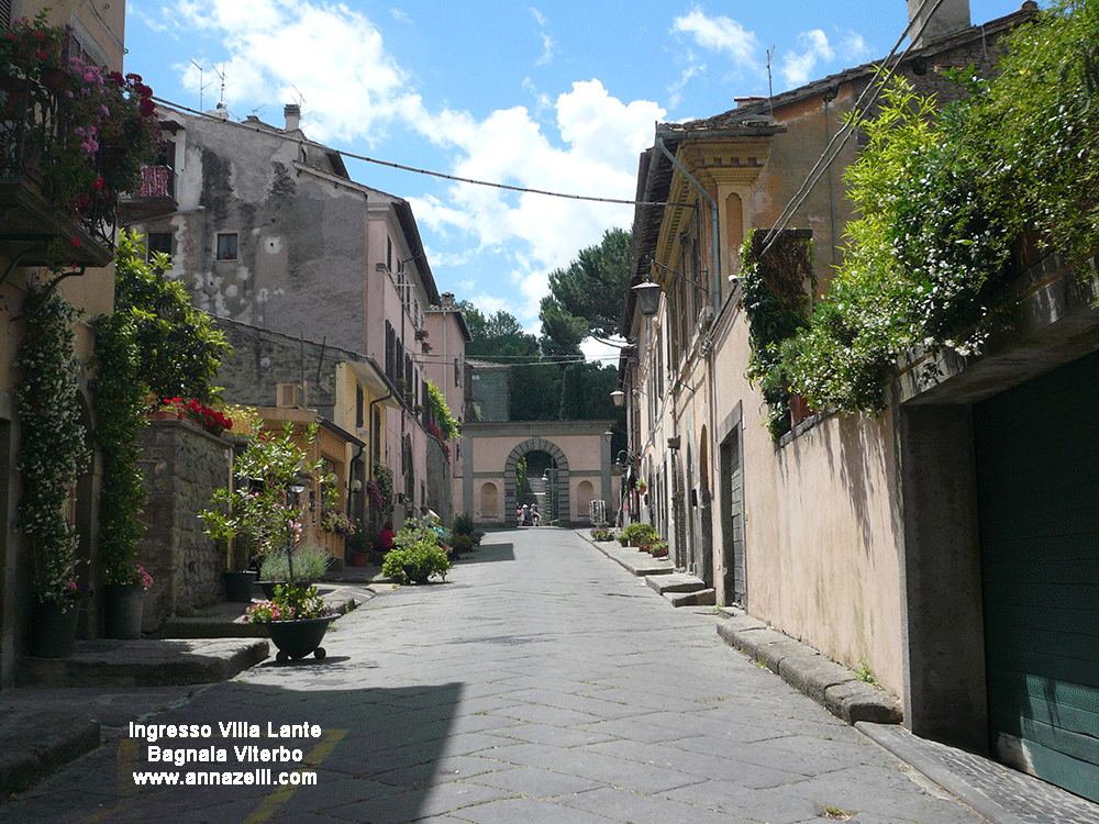 ingresso di villa lante a bagnaia viterbo info e foto anna zelli