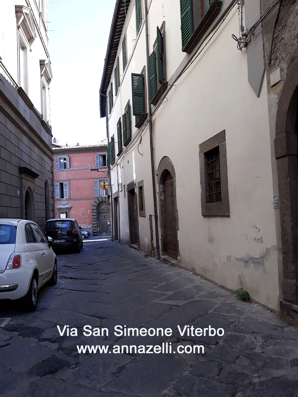 via san simeone viterbo centro storico