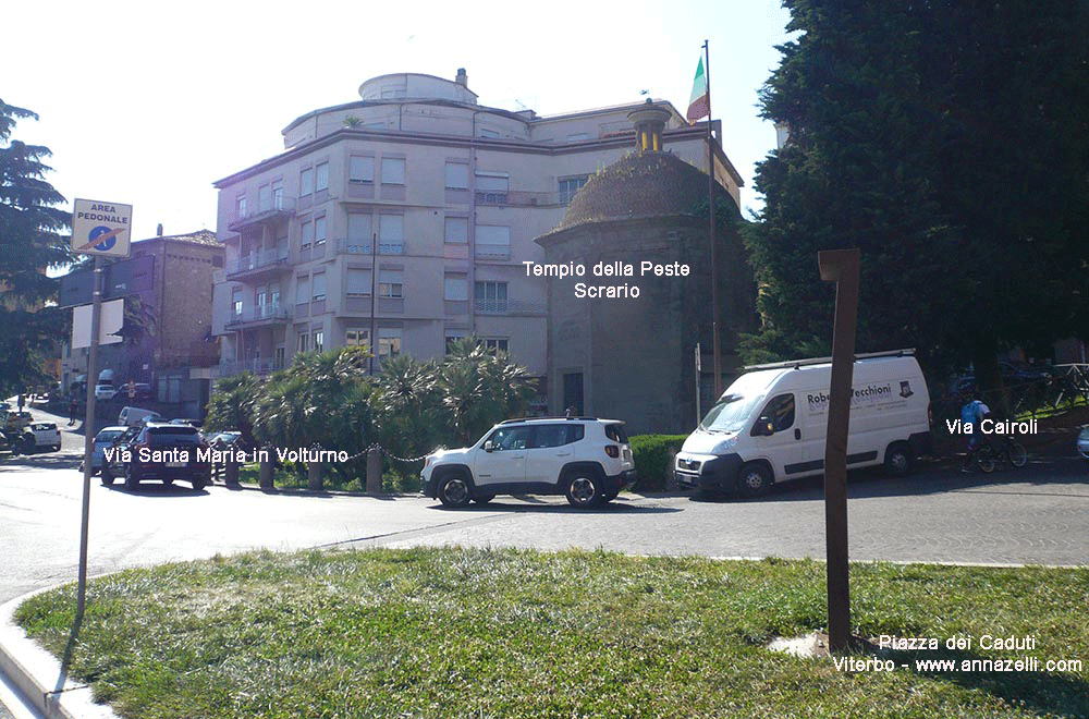 piazza dei caduti viterbo info e foto anna zelli