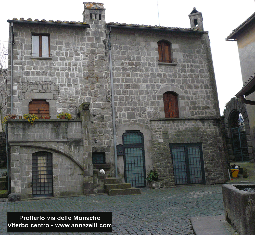 profferlo via delle monache viterbo centro storico info e foto anna zelli