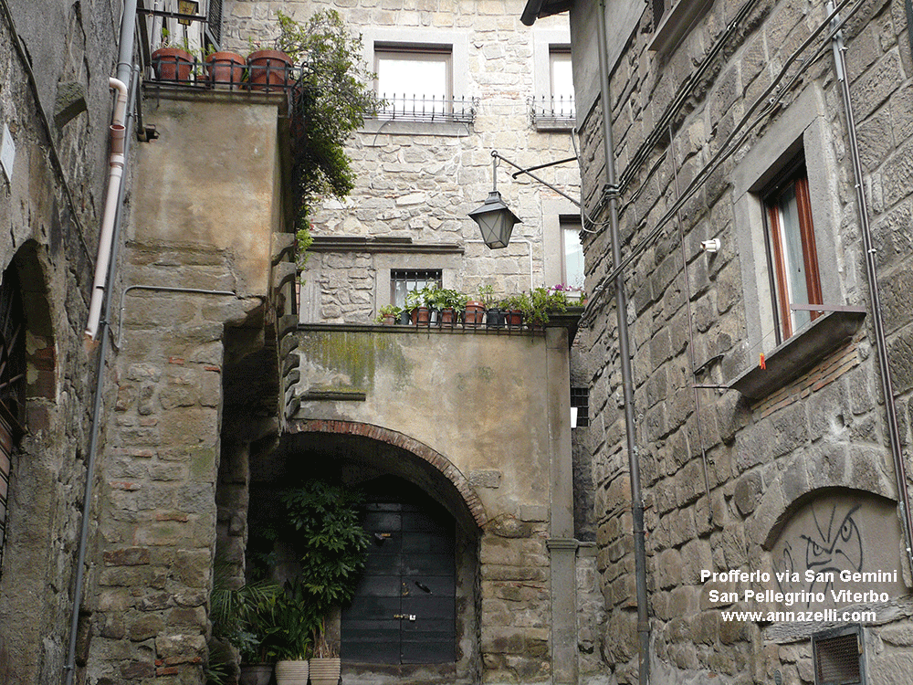 profferlo via san gemini viterbo san pellegrino centro storico info e foto anna zelli