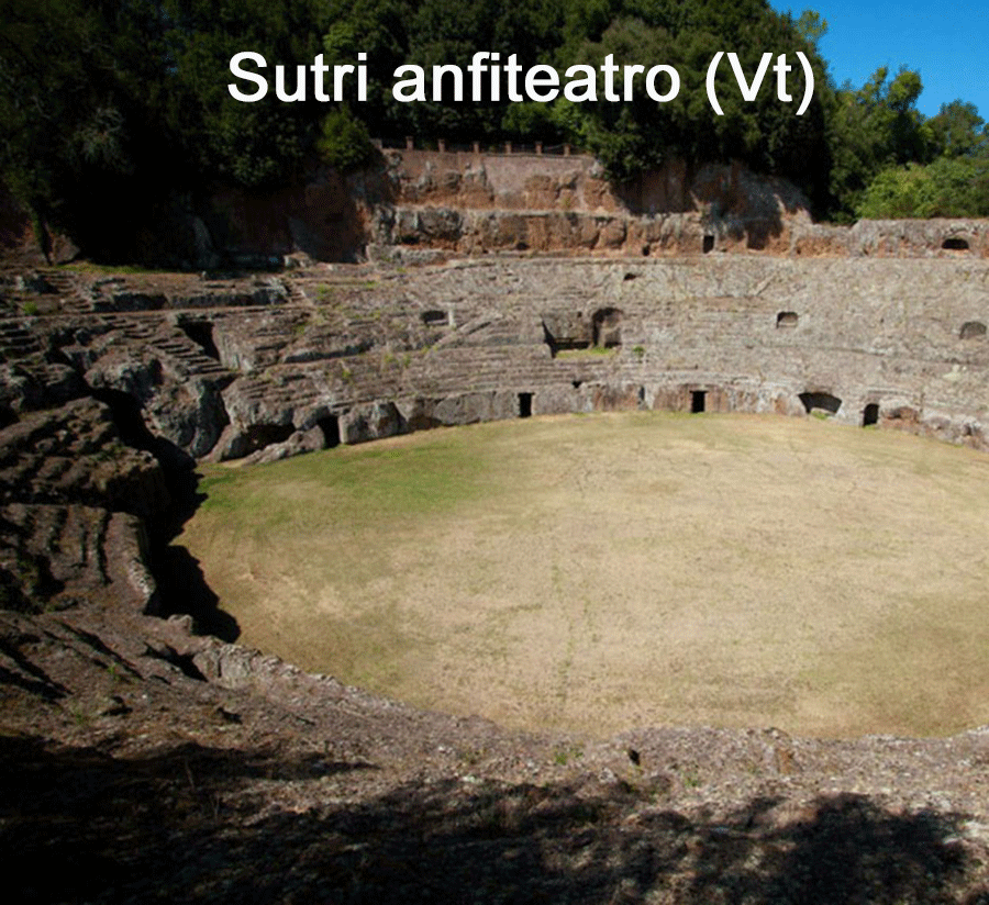 Sutri anfiteatro Viterbo