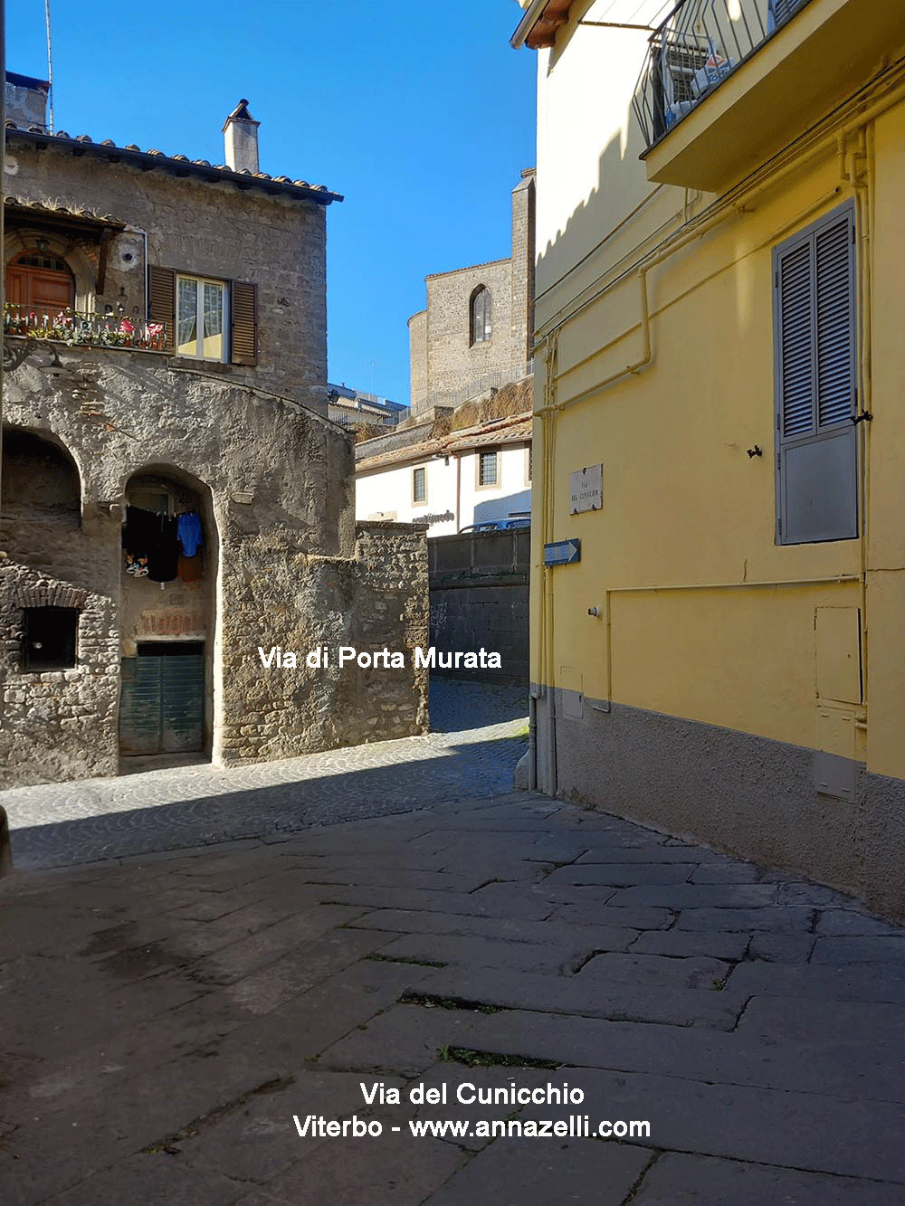 via del cunicchio viterbo centro info e foto anna zelli