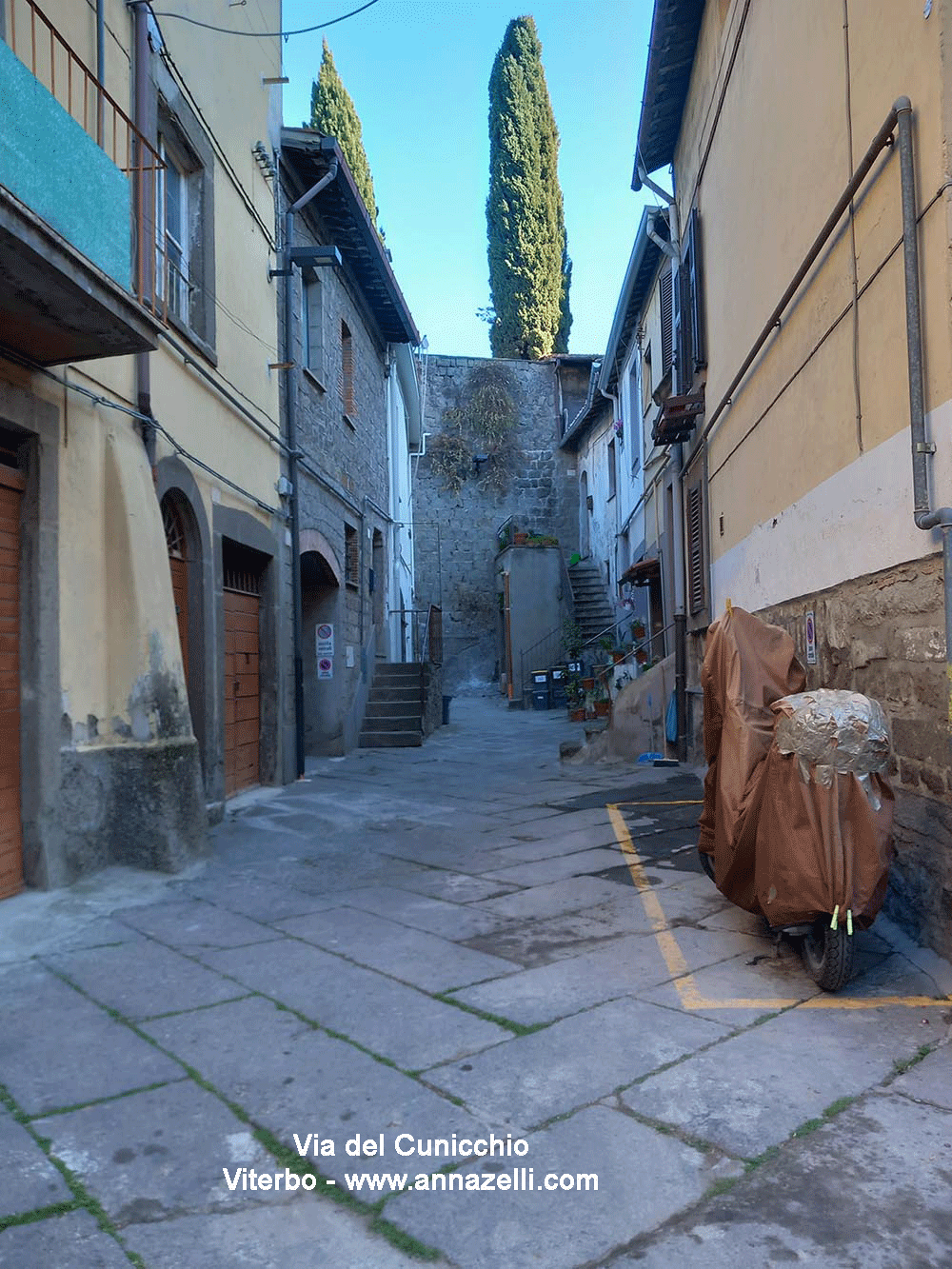 via del cunicchio viterbo centro info e foto anna zelli