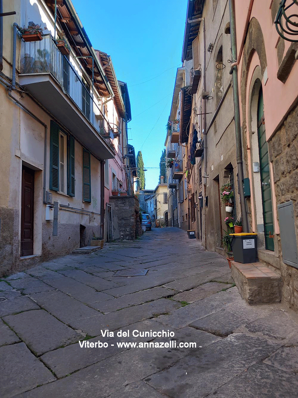 via del cunicchio viterbo centro info e foto anna zelli