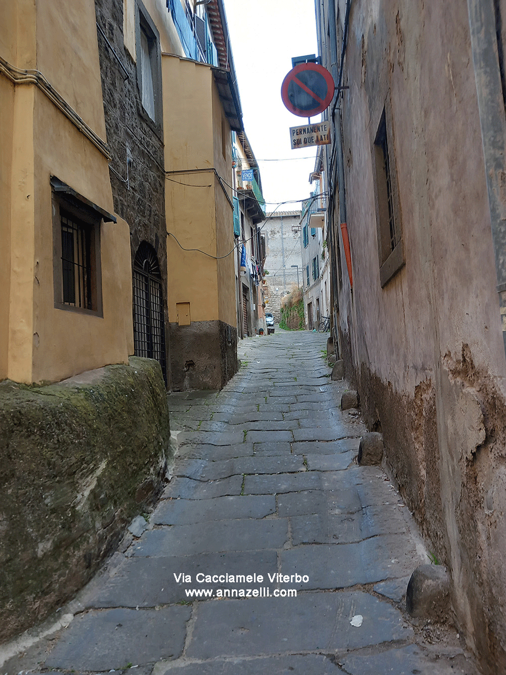 via cacciamele viterbo centro storico info e foto anna zelli