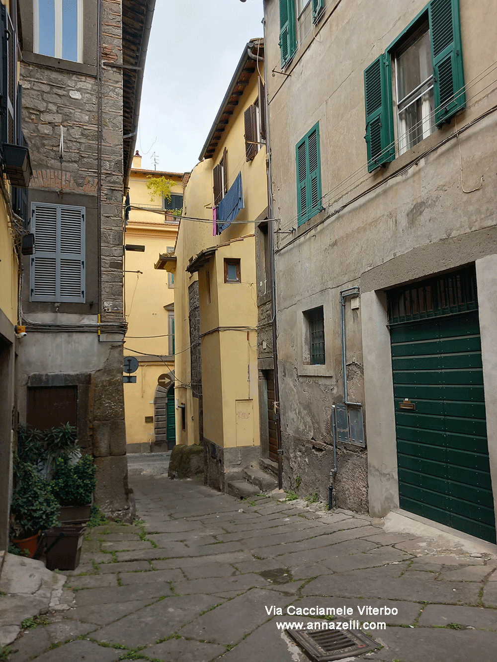 via cacciamele viterbo centro storico info e foto anna zelli