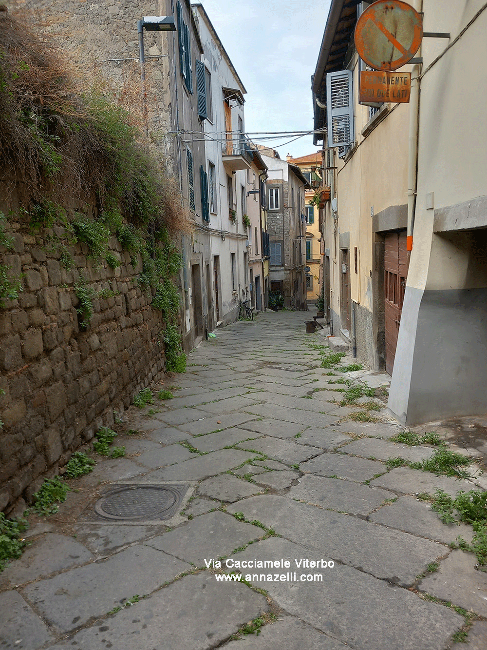 via cacciamele viterbo centro storico info e foto anna zelli