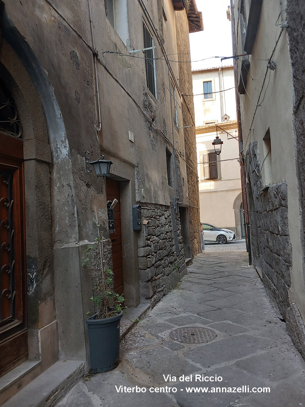 via del riccio viterbo centro storico informazioni e foto anna zelli