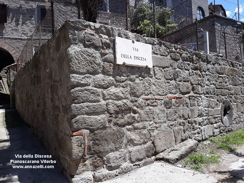 via della discesa pianoscarano viterbo info e foto anna zelli