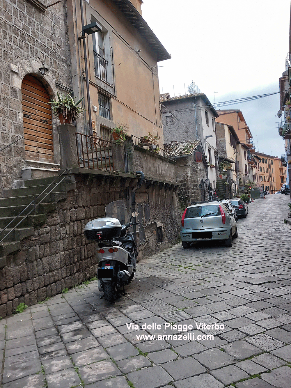 profferlo e scalinata via delle piagge viterbo info e foto anna zelli