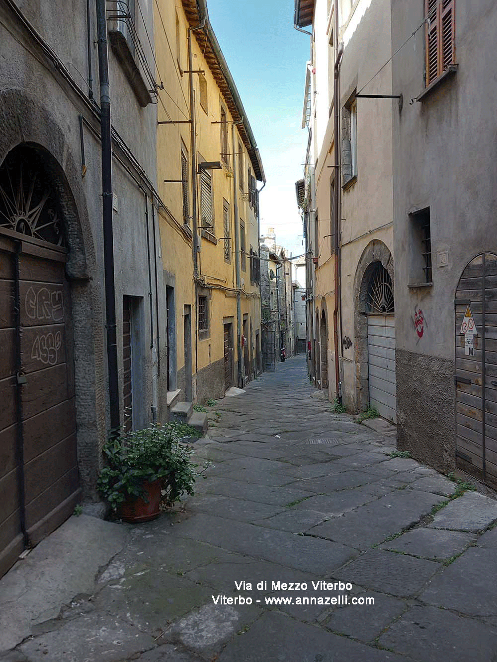 via di mezzo viterbo centro storico info e foto anna zelli