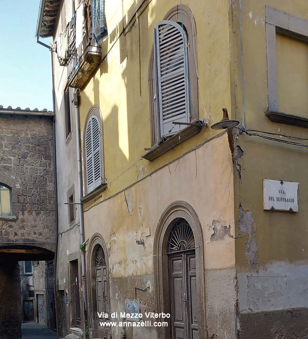 via di mezzo viterbo centro storico info e foto anna zelli