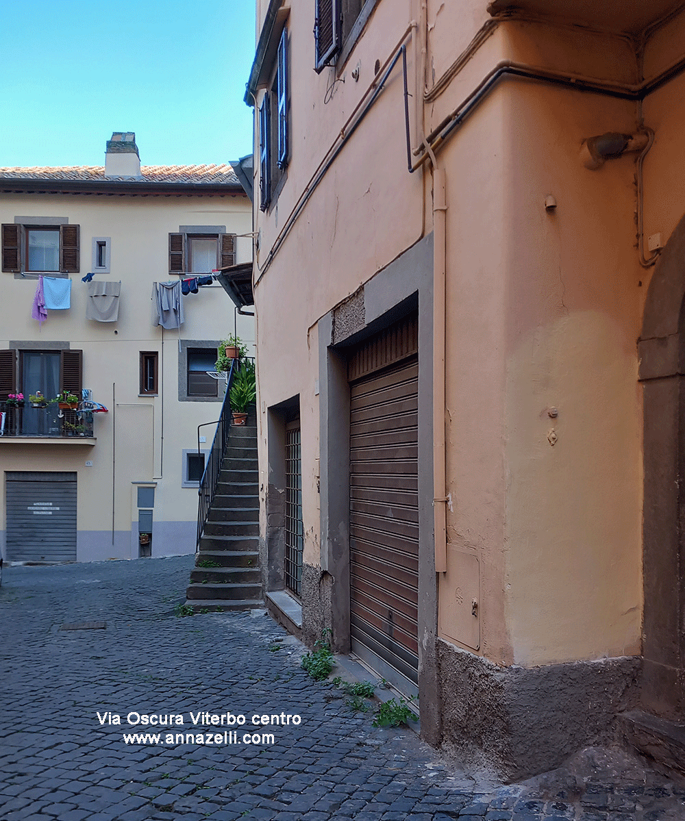 via oscura viterbo centro info e foto anna zelli