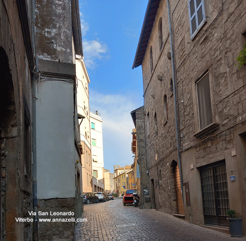 via san leonardo viterbo info e foto anna zelli